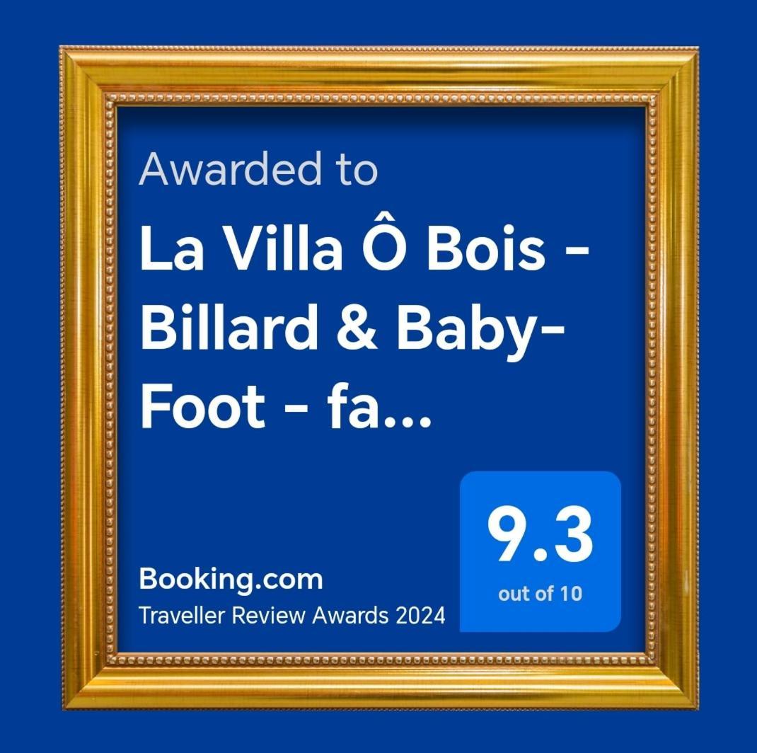 La Villa O Bois - Billard & Baby-Foot - Face A La Foret Séméac Exterior foto